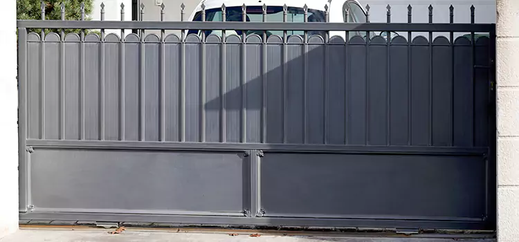 Metal Driveway Gate Installation Golden