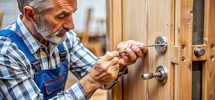 Mortise Replacement Lock Golden