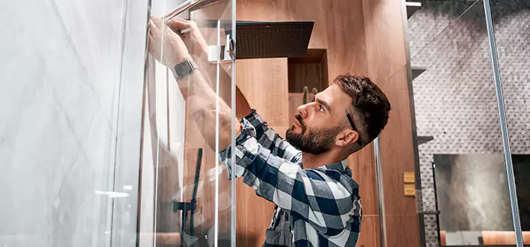 Replace Shower Doors with Frameless Golden