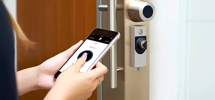 Keypad Door Lock Installation Golden