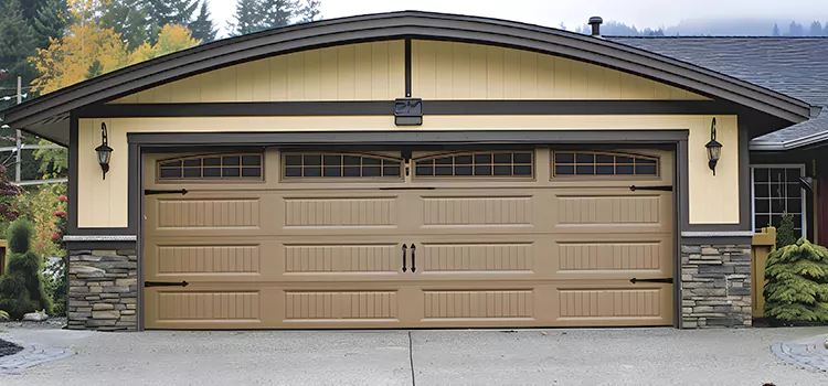 Residential Vinyl Roll Up Doors Golden