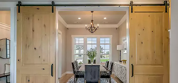 Barn Door Assembly Golden