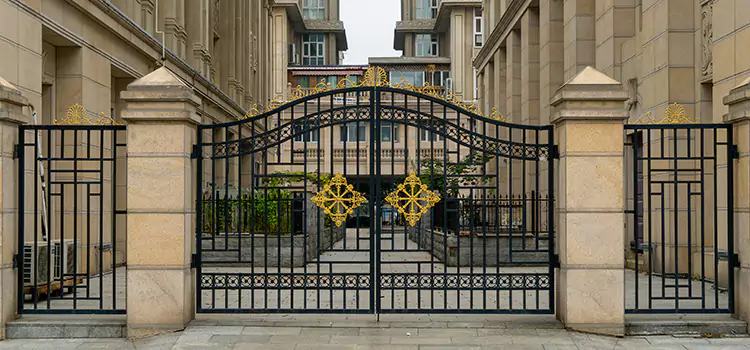 Nuvo Iron Gate Installation Golden