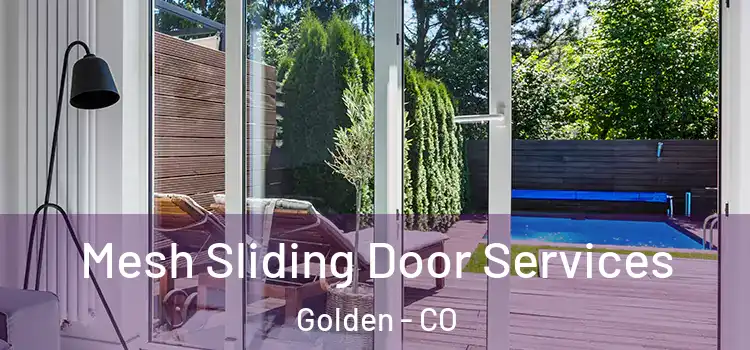 Mesh Sliding Door Services Golden - CO