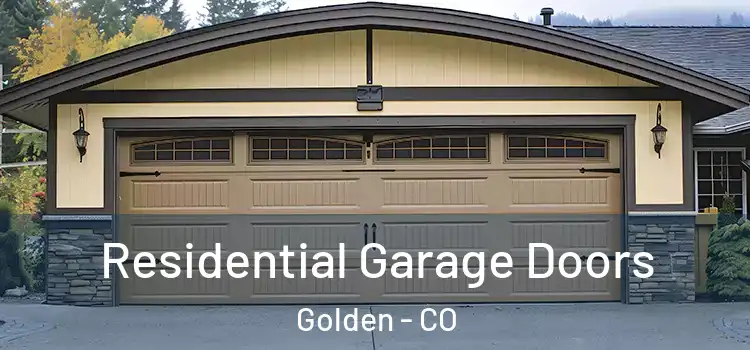  Residential Garage Doors Golden - CO