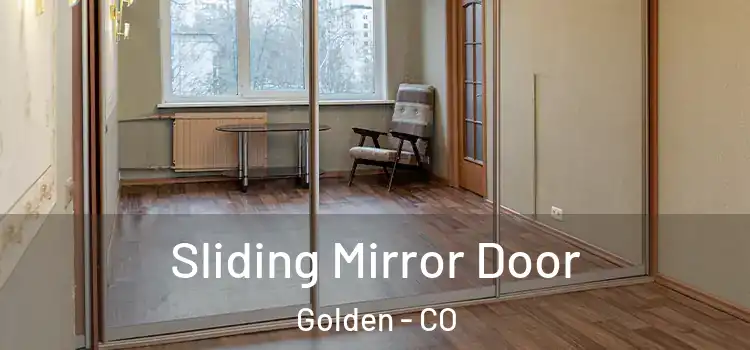  Sliding Mirror Door Golden - CO